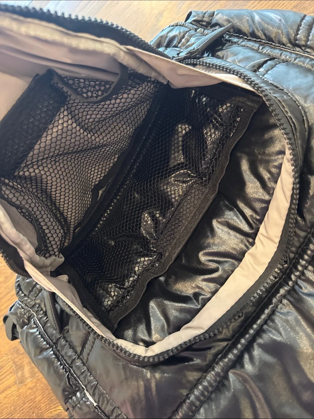 7AM VOYAGE DIAPER BAG BACKPACK BLACK POLAR
